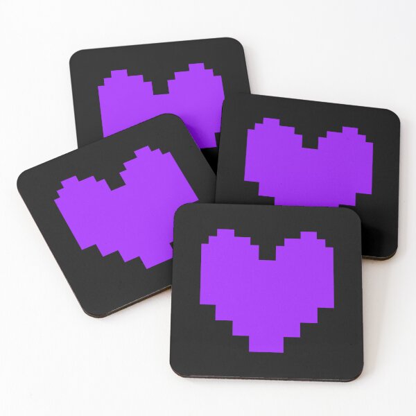 Item preview, Undertale Deltarune Purple Heart designed and sold by ChaoticArtandDesign.