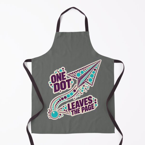 Item preview, International Dot Day Paper Plane – One Dot Leaves the Page Dot Mosaic designed and sold by Jaani-T.