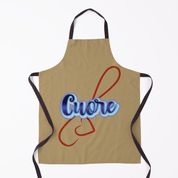 Item preview, Cuore Italian Word For Heart Blue Water Texture Infinity Loop Poster designed and sold by Miheerala.