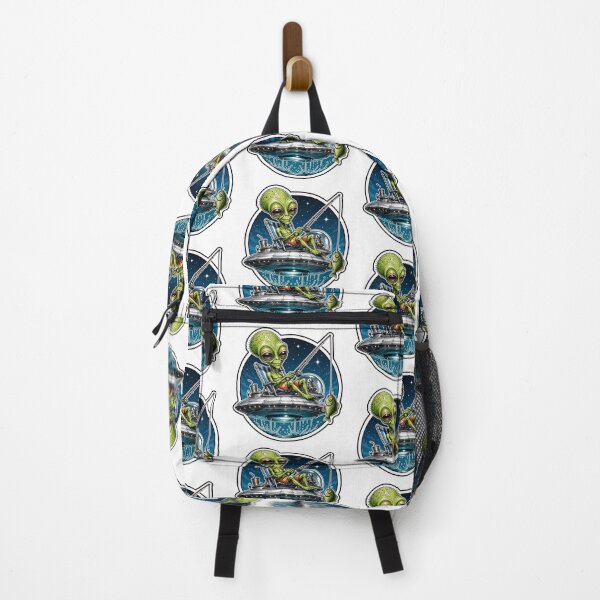 Item preview, Alien Fishing From UFO In Deep Space Adventure designed and sold by Wilcox PhotoArt.