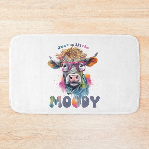 Item preview, Just A Little Moody Cow designed and sold by lane-beattiec.