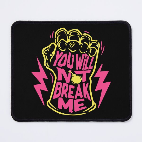 Item preview, Dungeon Crawler Carl - You Will Not Break Me - Full Fist designed and sold by DarkMothDesigns.