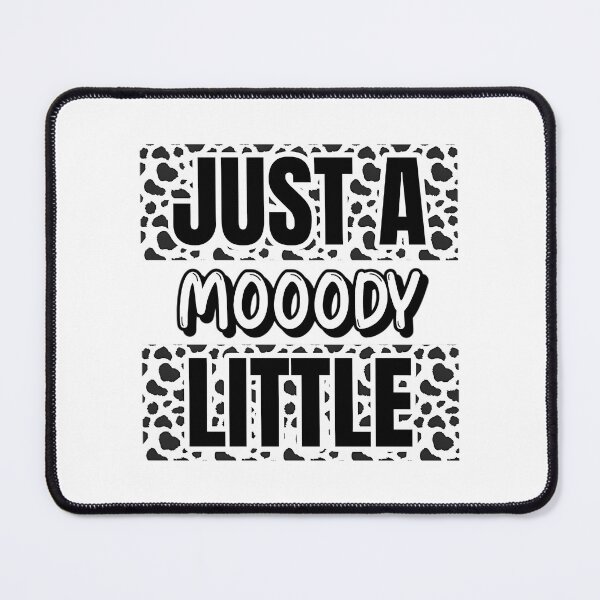 Item preview, Just A Little Moody Cow Animal Print designed and sold by lane-beattiec.