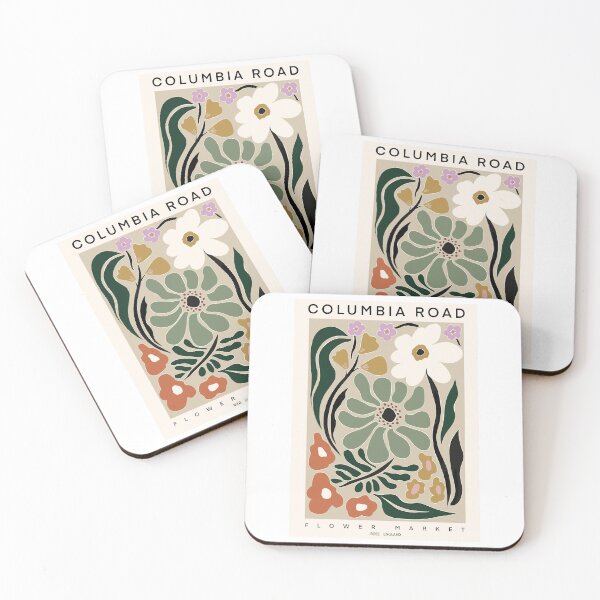 Item preview, Flower Market Beautiful Columbia Road Poster designed and sold by aplick zamaen.