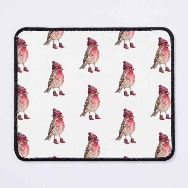 Item preview, Purple Finch Beanie designed and sold by Tiffany Roy.