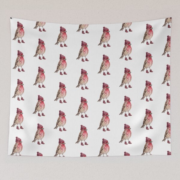 Item preview, Purple Finch Beanie designed and sold by Roy & Tiffany.