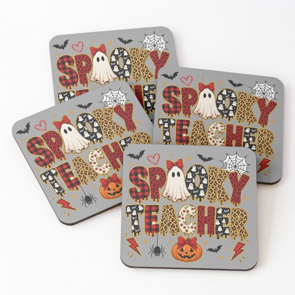 Item preview, Spooky Teacher Halloween | Leopard Print Mixed Pattern Design designed and sold by MOCH- ART.