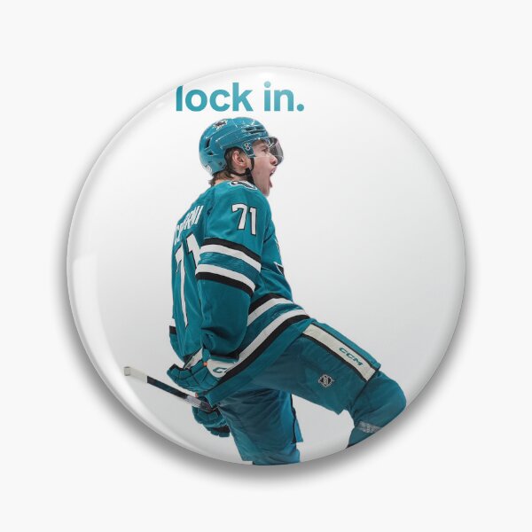 Item preview, Macklin Celebrini Lock In Motivation | San Jose Sharks designed and sold by Ferne Reacts.