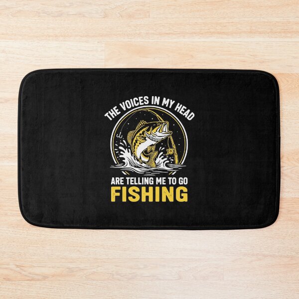 Item preview, The Voices In My Head Are Telling Me To Go Fishing Angler Fisherman Hobby designed and sold by PopStars1993.
