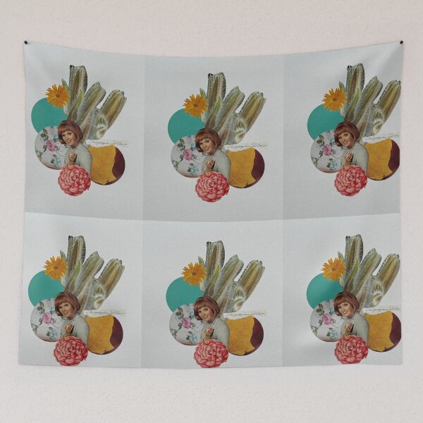 Item preview, Botanical Charms, Colorful Vintage Collage  designed and sold by veraD58.