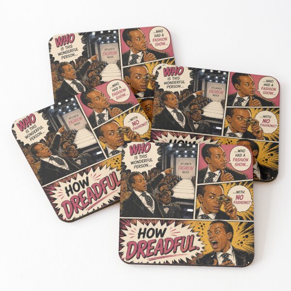 Item preview, Dwight Eubanks RHOA Quote – How Dreadful Fashion Show Comic designed and sold by EatPrayLive.