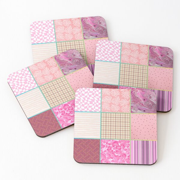 Item preview, Patchwork Pink designed and sold by GMTcreations.