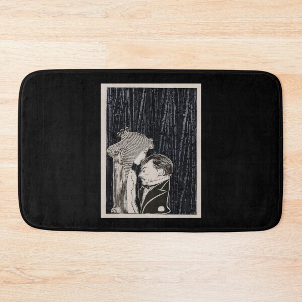 Item preview,  Art Nouveau Austrian woodcut print  designed and sold by stevepaint.