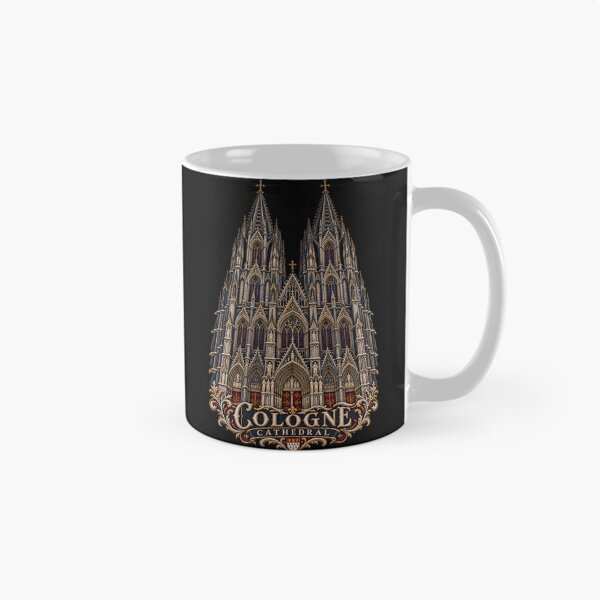 Item preview, Cologne Cathedral Embroidery – Kölner Dom Gothic Architecture Art designed and sold by Emoji Emblems.