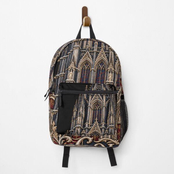 Item preview, Cologne Cathedral Embroidery – Kölner Dom Gothic Architecture Art designed and sold by Emoji Emblems.