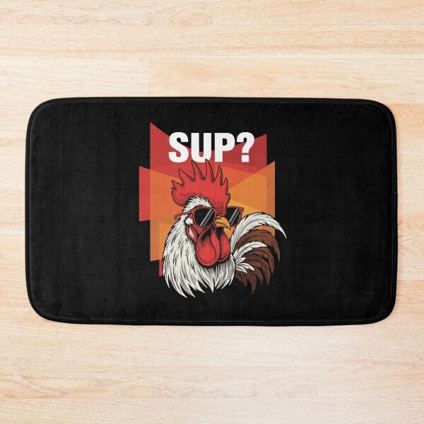 Item preview, Sup? Cool Rooster Chicken Farm Lover designed and sold by PopStars1993.