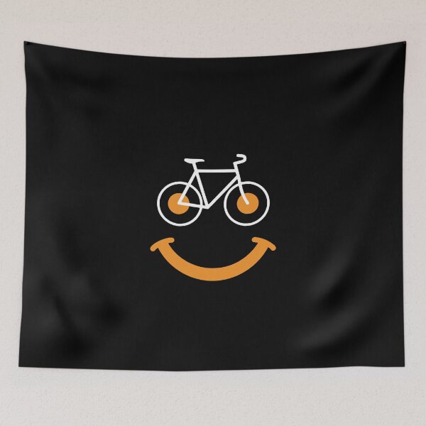 Item preview, Bike Smile Cycling Bicycle Enthusiast Rider  designed and sold by PopStars1993.