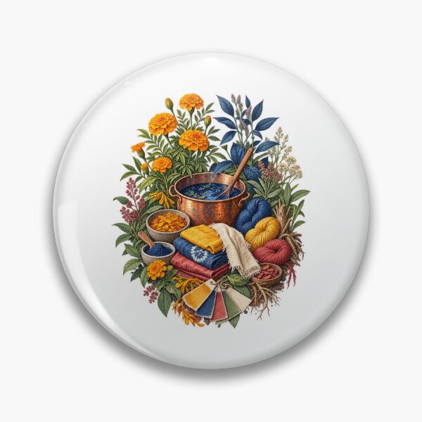 Item preview, Botanical Dye Garden – Natural Fiber Artist Gift designed and sold by UrbanCanvvas.