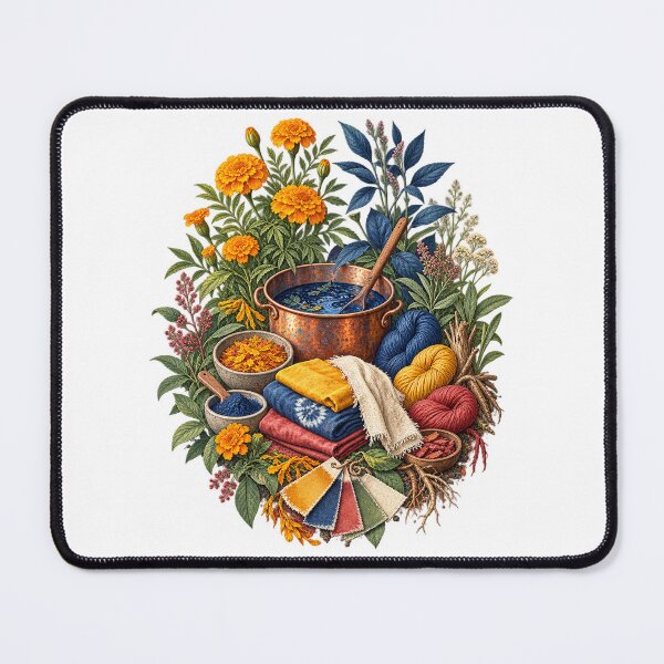 Item preview, Botanical Dye Garden – Natural Fiber Artist Gift designed and sold by UrbanCanvvas.