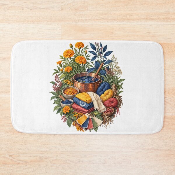 Item preview, Botanical Dye Garden – Natural Fiber Artist Gift designed and sold by UrbanCanvvas.