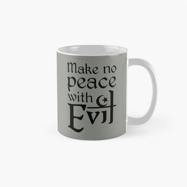 Item preview, Make No Peace with Evil (black text) designed and sold by muskitt.