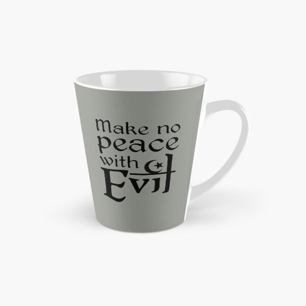 Item preview, Make No Peace with Evil (black text) designed and sold by muskitt.