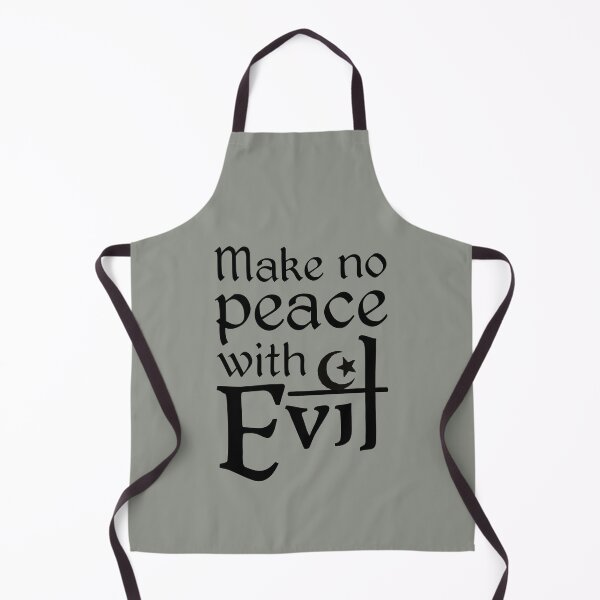 Item preview, Make No Peace with Evil (black text) designed and sold by muskitt.