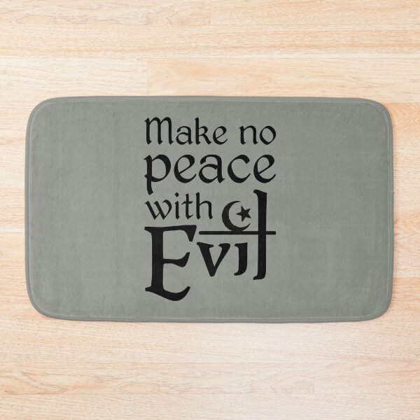 Item preview, Make No Peace with Evil (black text) designed and sold by muskitt.