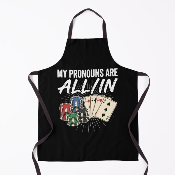 Item preview, My Pronouns are All in Funny Poker Player Gambling designed and sold by hemagamo.