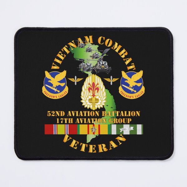 Item preview, Army - Vietnam Combat Vet - 52nd Aviation Bn - 17th Aviation Group w VN SVC designed and sold by Military Insignia Products.