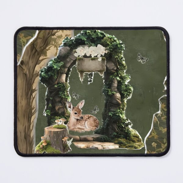 Item preview, Mystical Forest Gateway & Fawn designed and sold by SnowyLines.