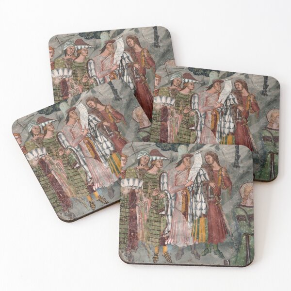 Item preview, Biblical Magi in flamboyant hats and striped shoes designed and sold by TerryKerrImages.