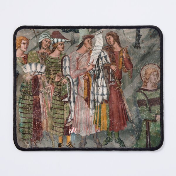 Item preview, Biblical Magi in flamboyant hats and striped shoes designed and sold by TerryKerrImages.