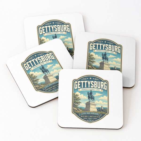 Item preview, Gettysburg Pennsylvania Usa Civil War Heritage Historic Battlefield 1863 American History Lover Travel Souvenir designed and sold by Star3NowForMe.