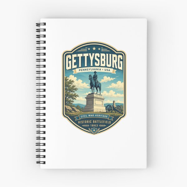 Item preview, Gettysburg Pennsylvania Usa Civil War Heritage Historic Battlefield 1863 American History Lover Travel Souvenir designed and sold by Star3NowForMe.