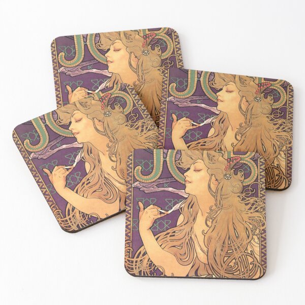 Item preview, Alfons Mucha | Iconic Art Nouveau Poster | Vintage French Advertisement designed and sold by Shoupay.
