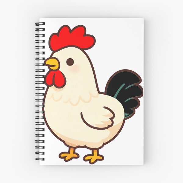 Item preview, Adorable Plump White Cockerel Vector Art designed and sold by borbanmaleno.