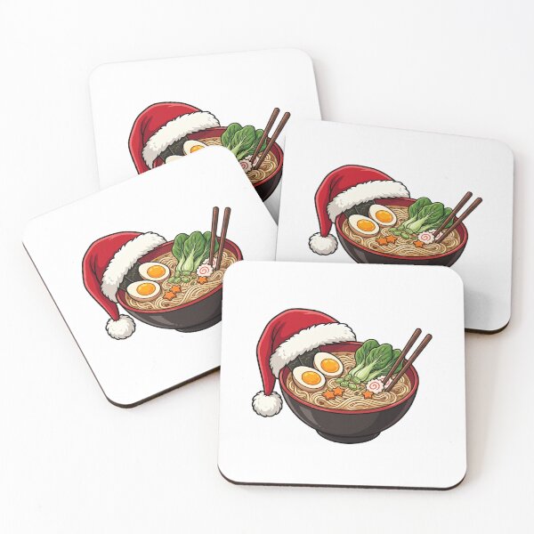 Item preview, cute christmas ramen designed and sold by domostore.