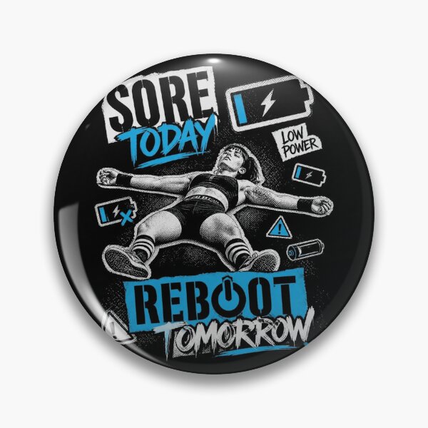 Item preview, Sore Today Reboot Tomorrow Post Workout Rest designed and sold by macadolie.