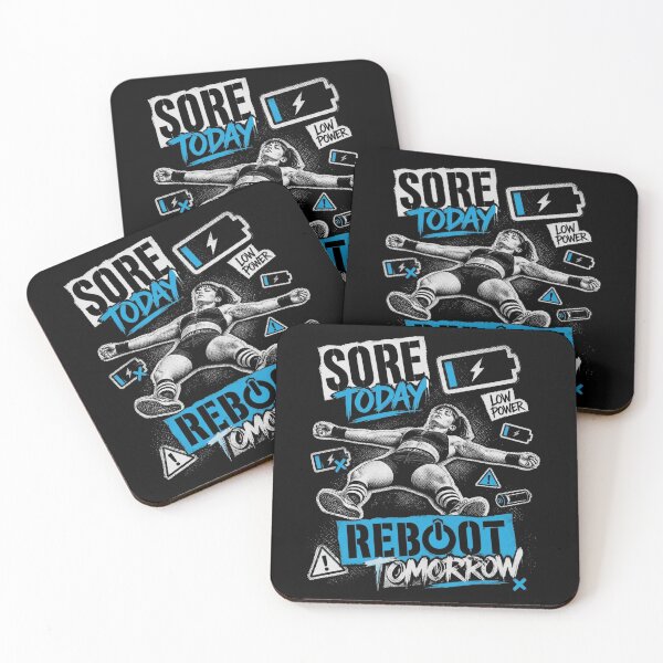 Item preview, Sore Today Reboot Tomorrow Post Workout Rest designed and sold by macadolie.