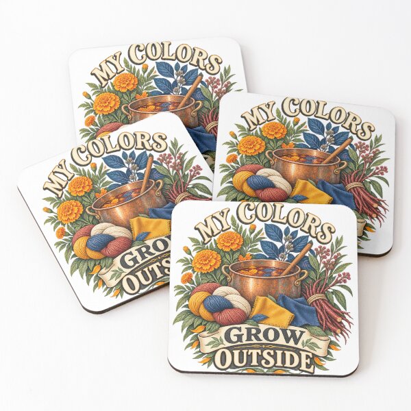 Item preview, My Colors Grow Outside – Botanical Dyer Gift designed and sold by UrbanCanvvas.