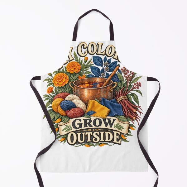 Item preview, My Colors Grow Outside – Botanical Dyer Gift designed and sold by UrbanCanvvas.