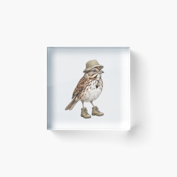 Item preview,  Song Sparrow Hiker designed and sold by Tiffany Roy.