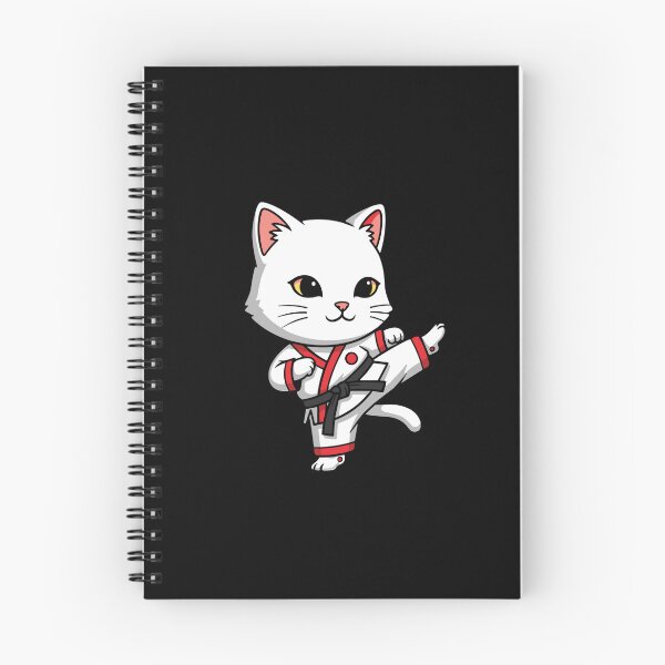 Item preview, Karate Cat Martial Artist Black Belt designed and sold by PopStars1993.