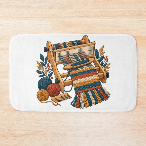 Item preview, Rigid Heddle Weaving Gift – Loom and Shuttle Art designed and sold by UrbanCanvvas.