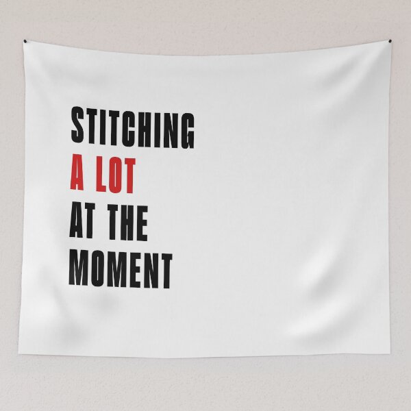 Item preview, Stitching A Lot At the Moment  designed and sold by CrochetBouquet.