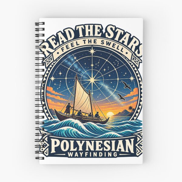 Item preview, Read the Stars, Feel the Swell – Polynesian Wayfinding designed and sold by Past in Threads.