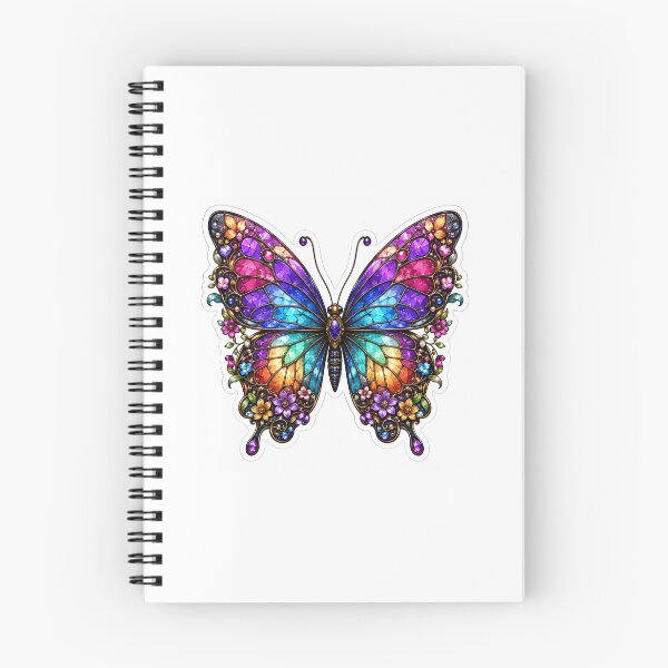 Item preview, ? Shine Bright Like a Stained Glass Butterfly designed and sold by ratansansaar.
