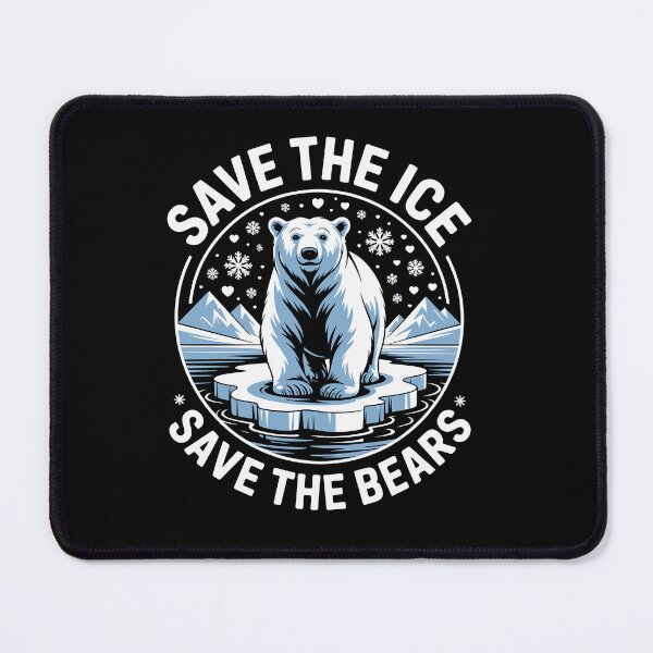 Item preview, SAVE THE ICE – SAVE THE BEARS designed and sold by jkrphoto.