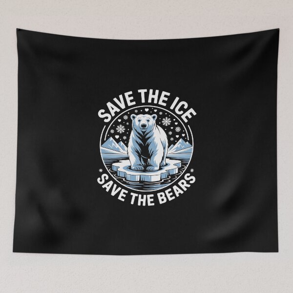 Item preview, SAVE THE ICE – SAVE THE BEARS designed and sold by jkrphoto.